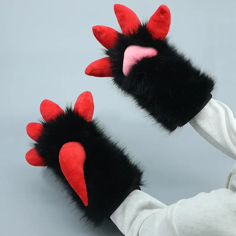 Animal claw furry gloves cos cute fursuit - Image 5