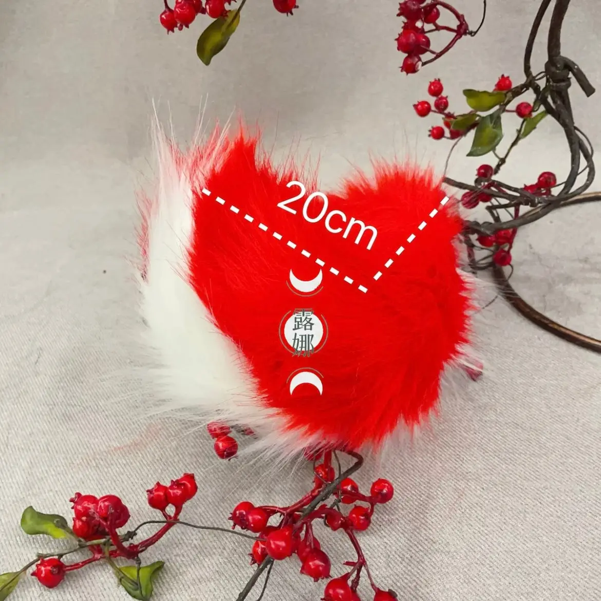 Animal ears tail claws Christmas rabbit elk rainbow cat - Image 14