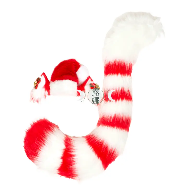 Animal ears tail claws Christmas rabbit elk rainbow cat - Image 4