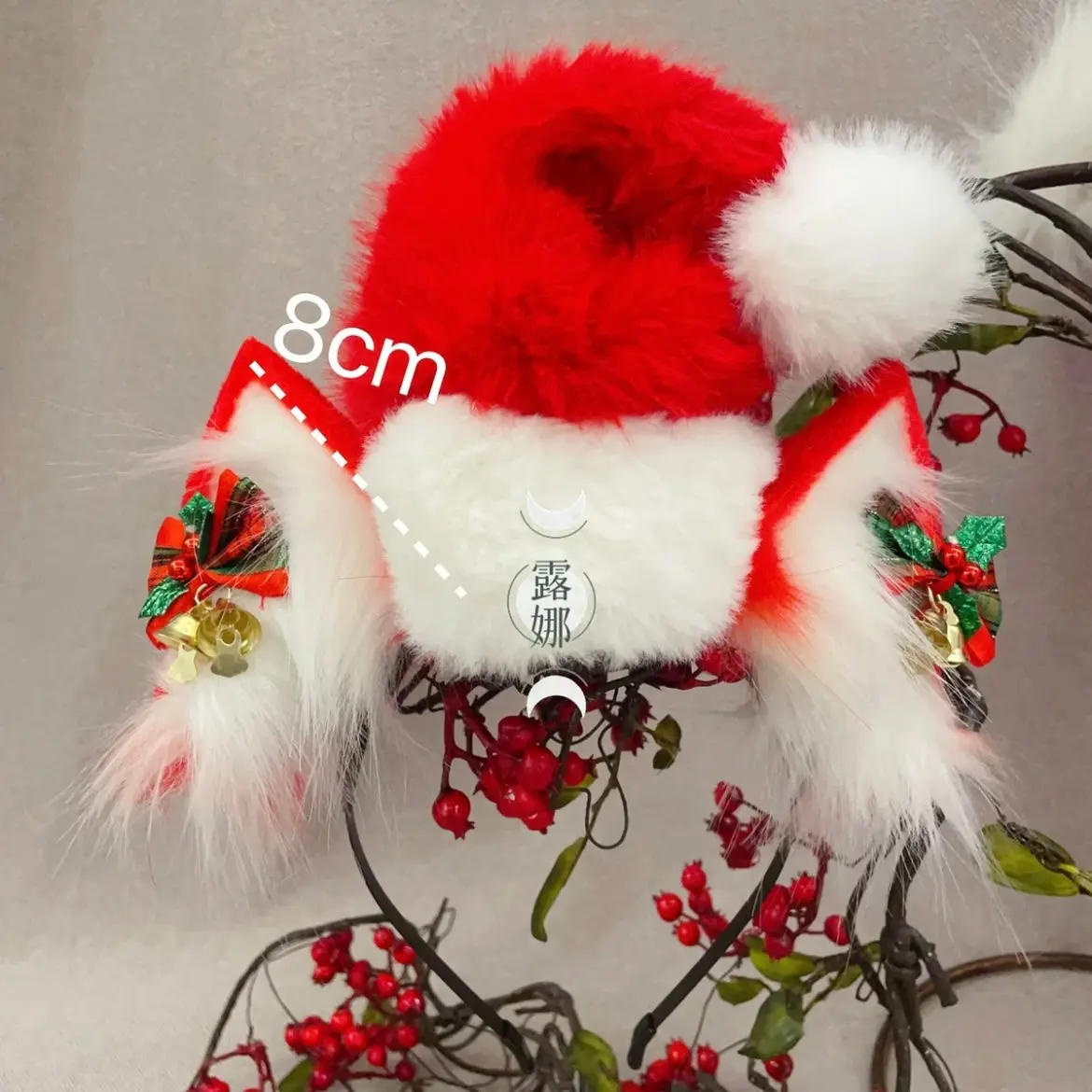 Animal ears tail claws Christmas rabbit elk rainbow cat - Image 9