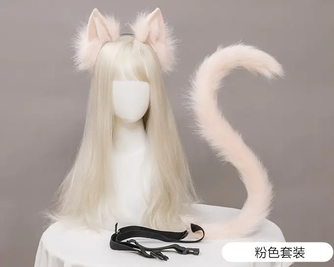 Cat ears cat tail cosplay tail - Image 5