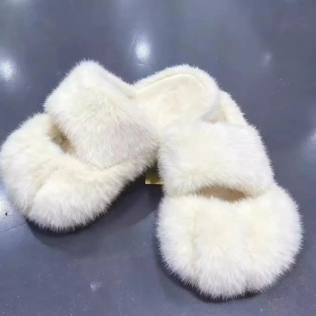 Cat paw shoes winter fleece-lined slippers - Image 7