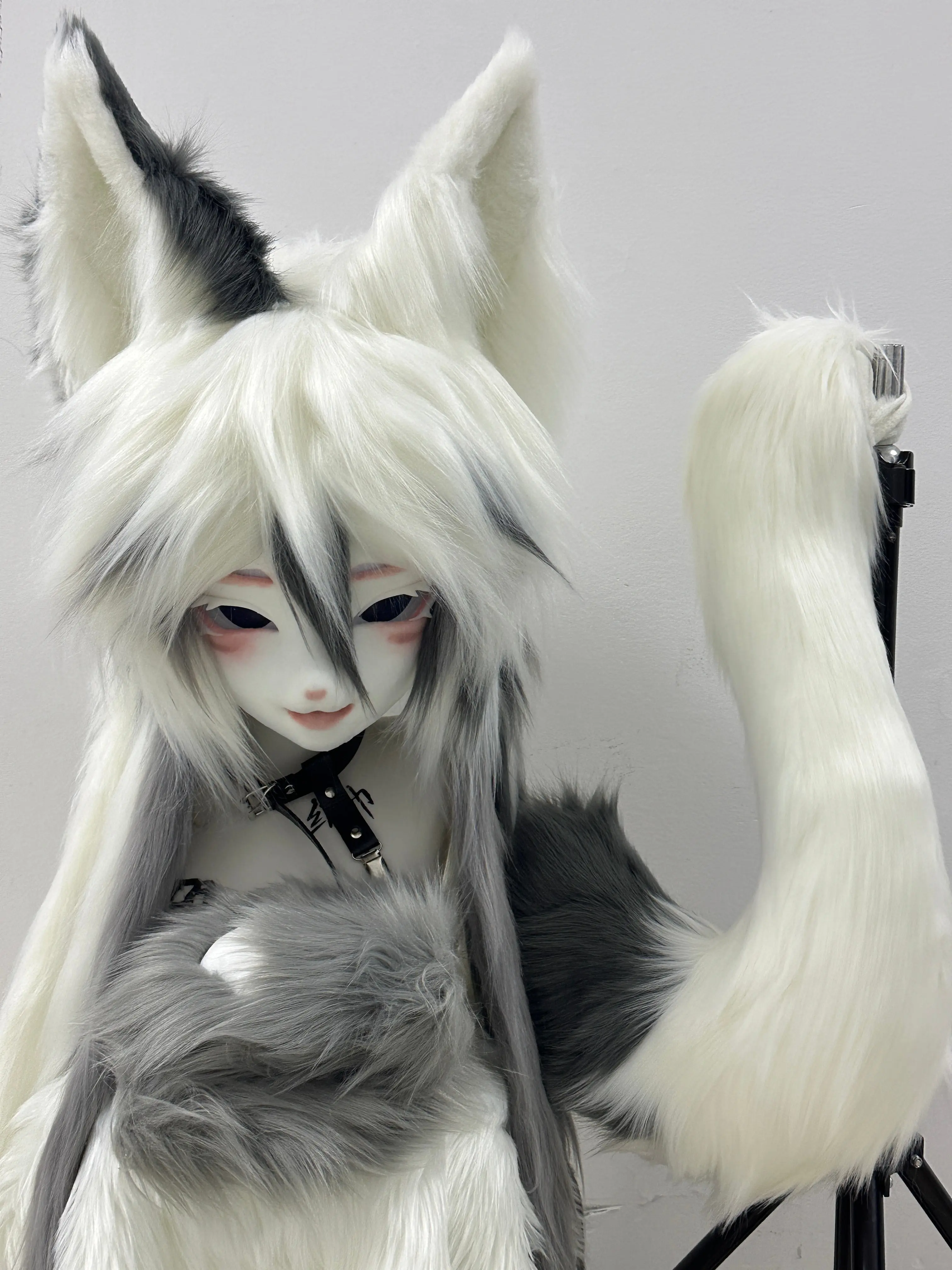 [Collection] Wolf Kig Head Fursuit (Gift Handpaws+Tail) - Image 11