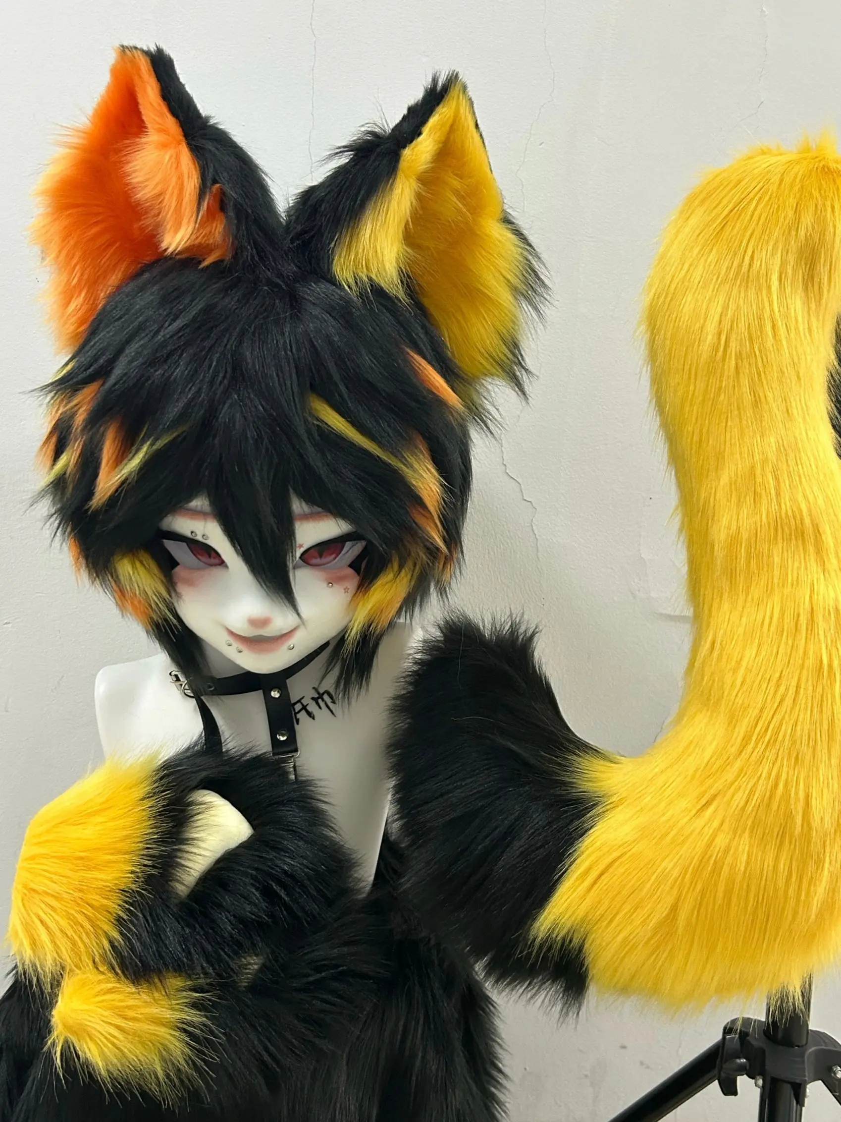 [Collection] Wolf Kig Head Fursuit (Gift Handpaws+Tail) - Image 5