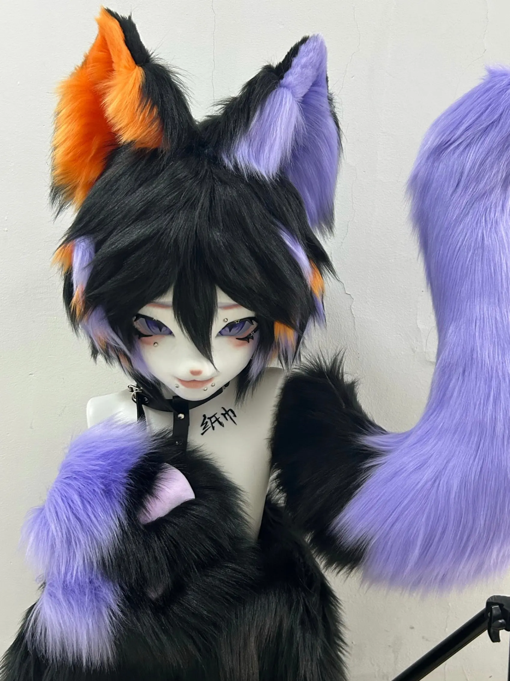 [Collection] Wolf Kig Head Fursuit (Gift Handpaws+Tail) - Image 6