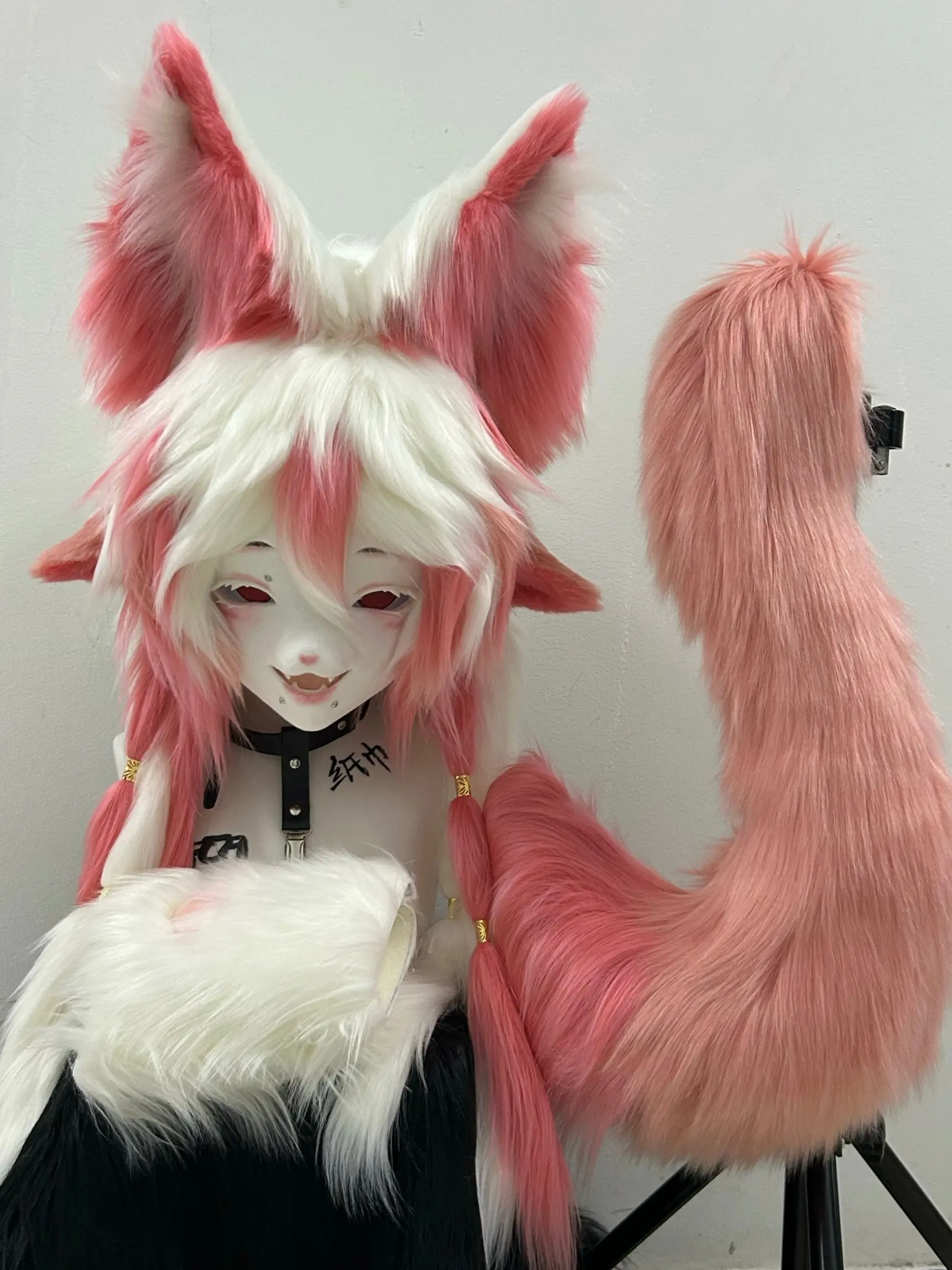 [Collection] Wolf Kig Head Fursuit (Gift Handpaws+Tail) - Image 7