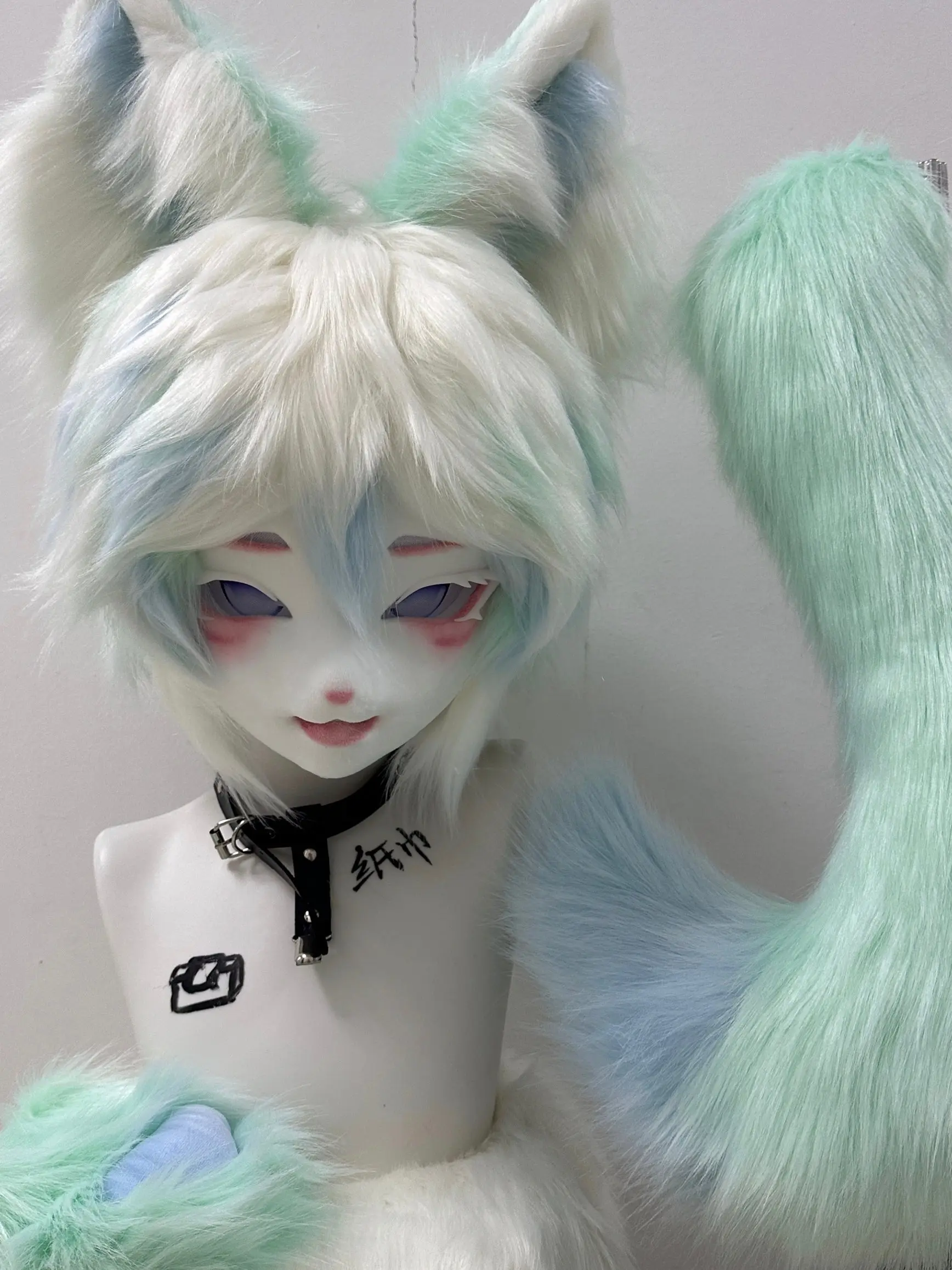 [Collection] Wolf Kig Head Fursuit (Gift Handpaws+Tail) - Image 8