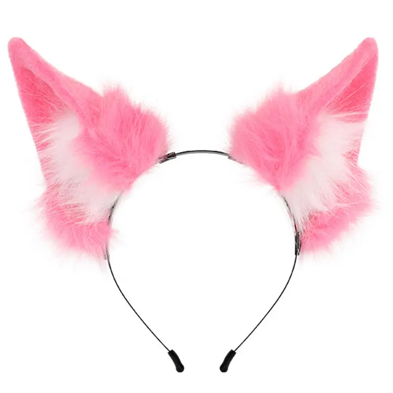 cos animal ears and tail headband simulation plush - Image 4