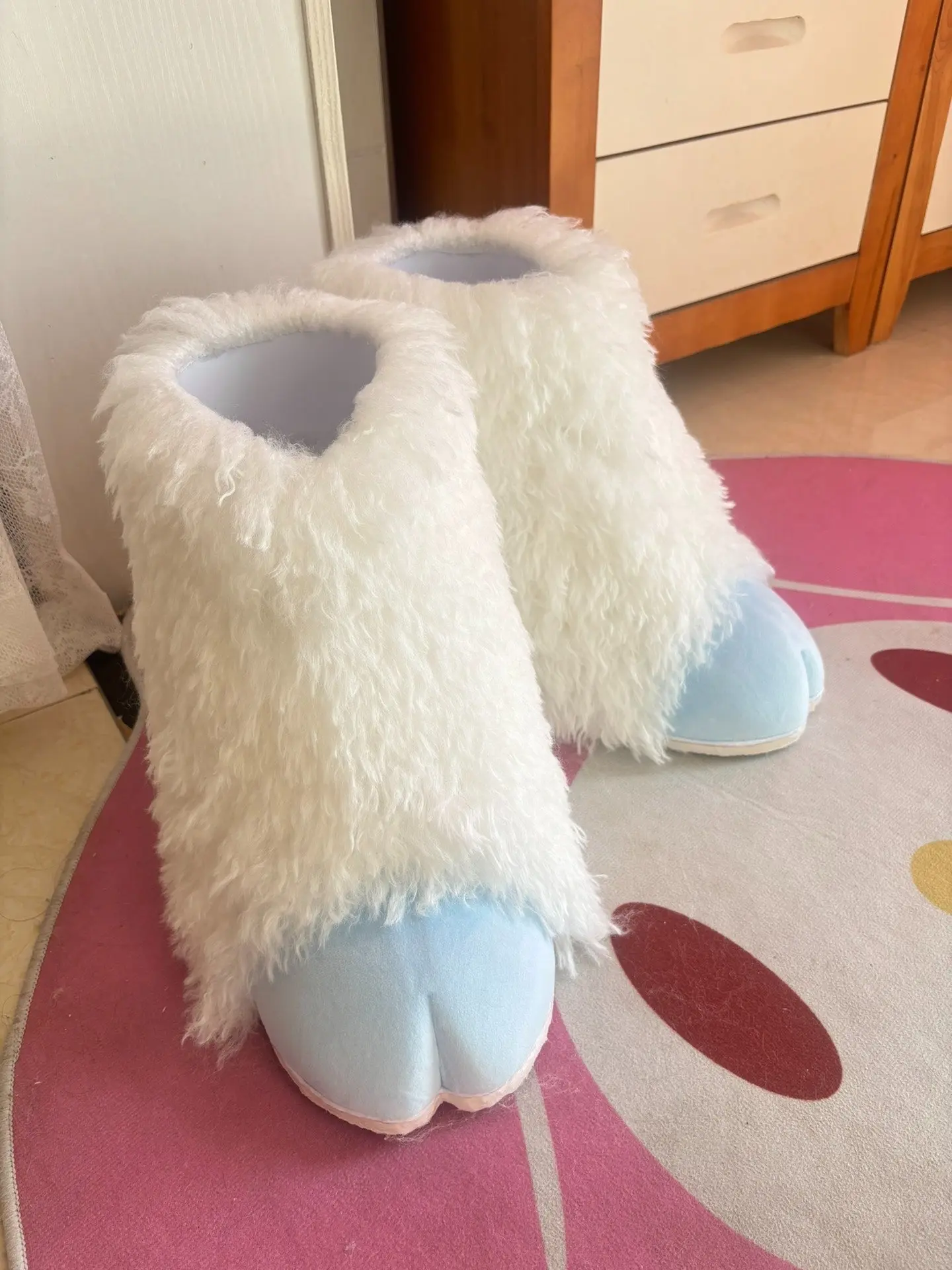 Custom long toss sheep feet kig sheep feet animal suit sheep feet - Image 5