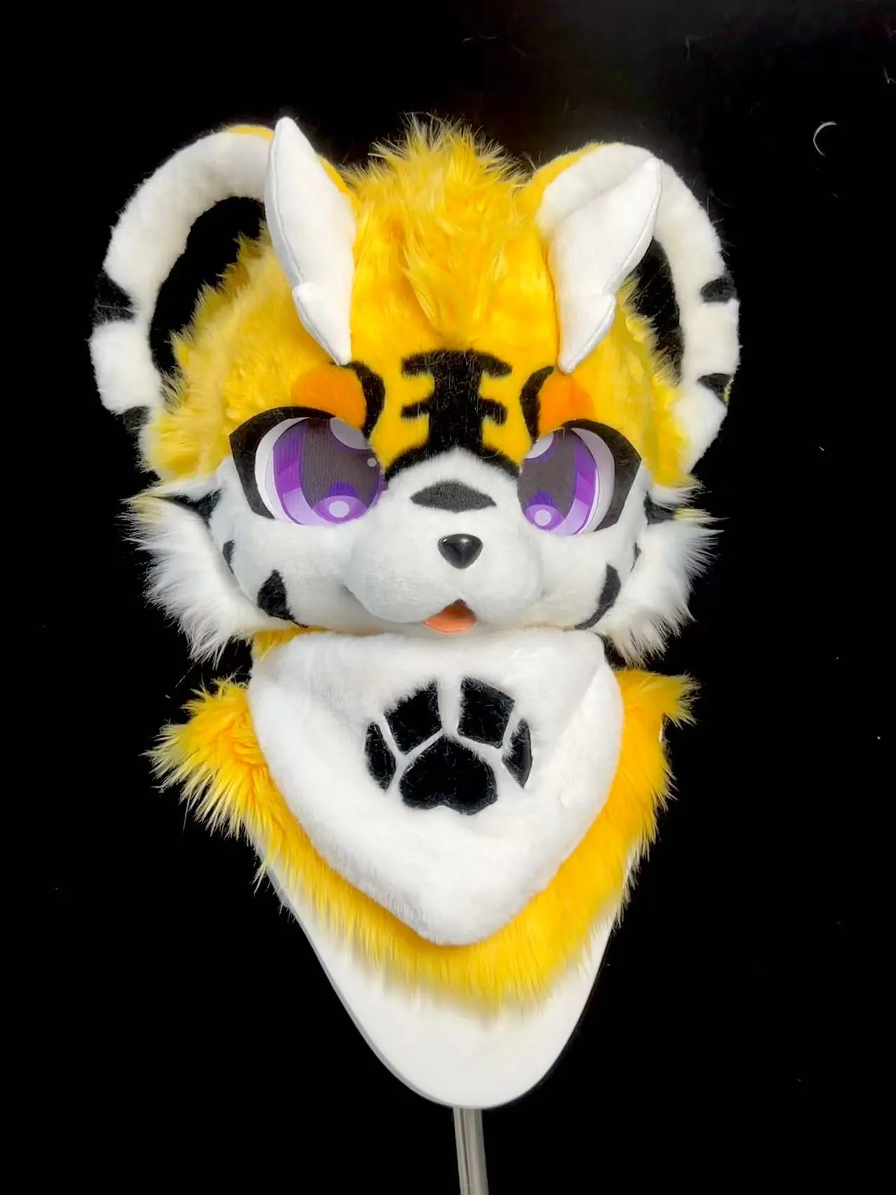 Cute Tiger Kemono Head Fursuit - Image 3