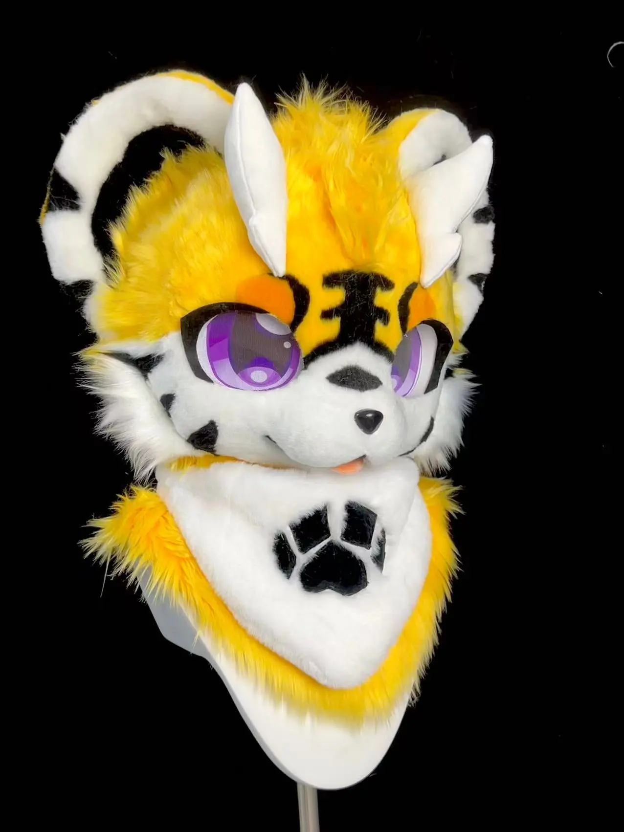 Cute Tiger Kemono Head Fursuit - Image 5