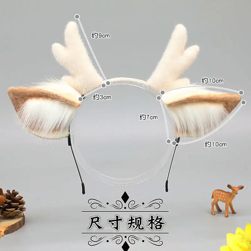 Deer antler headband hairpin - Image 5
