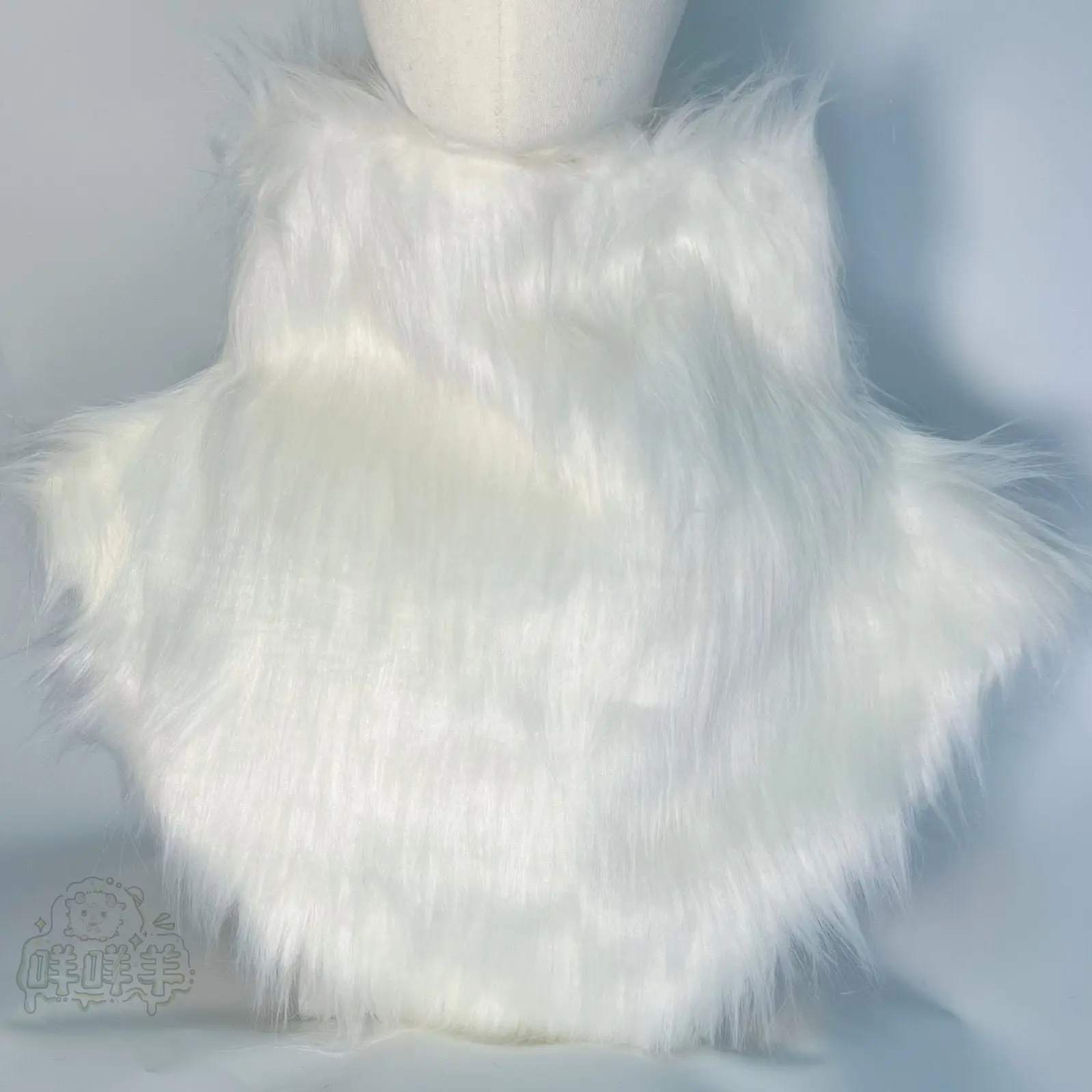 Furry collar collar fur - Image 3