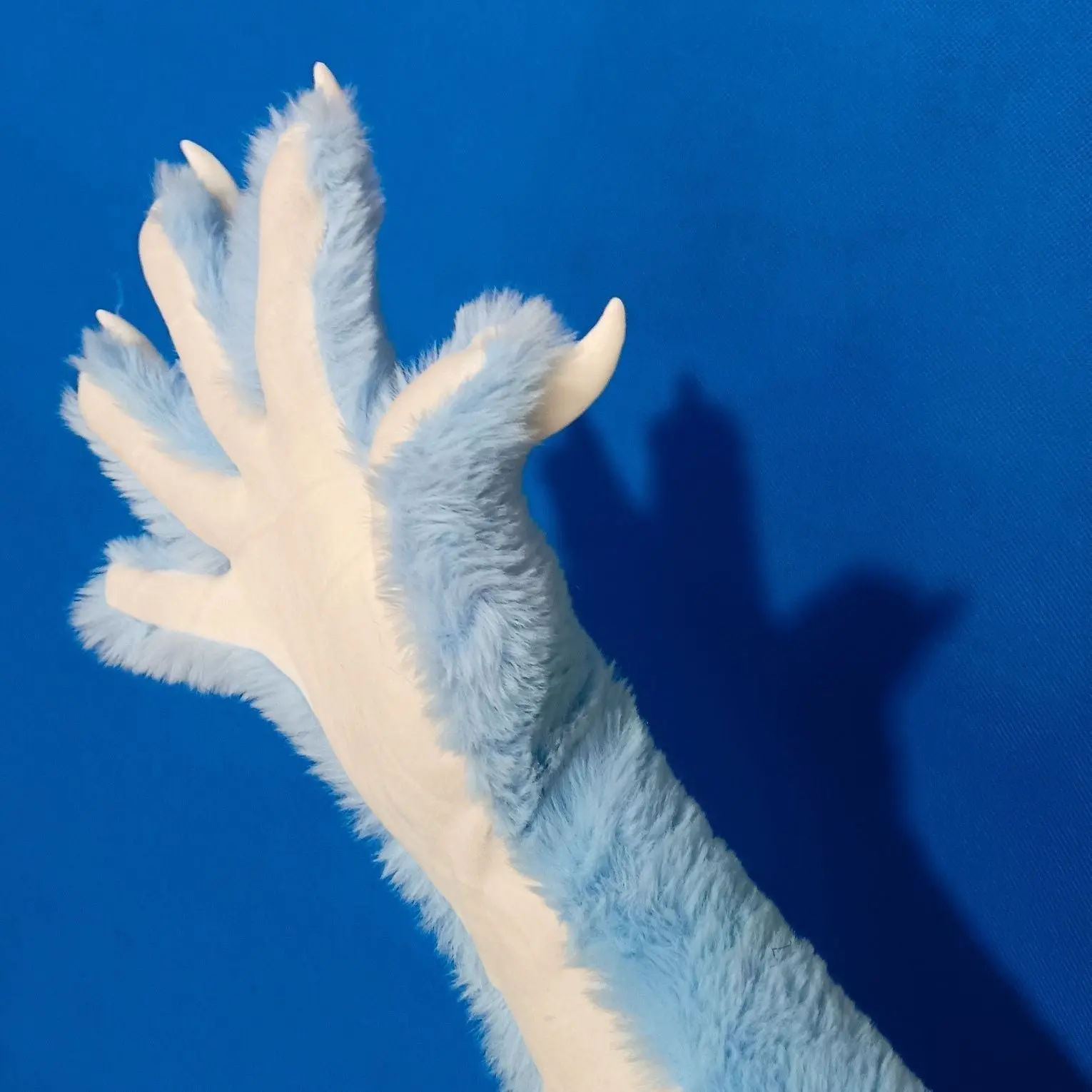 furry colorful furry kig claw gloves cat girl - Image 5