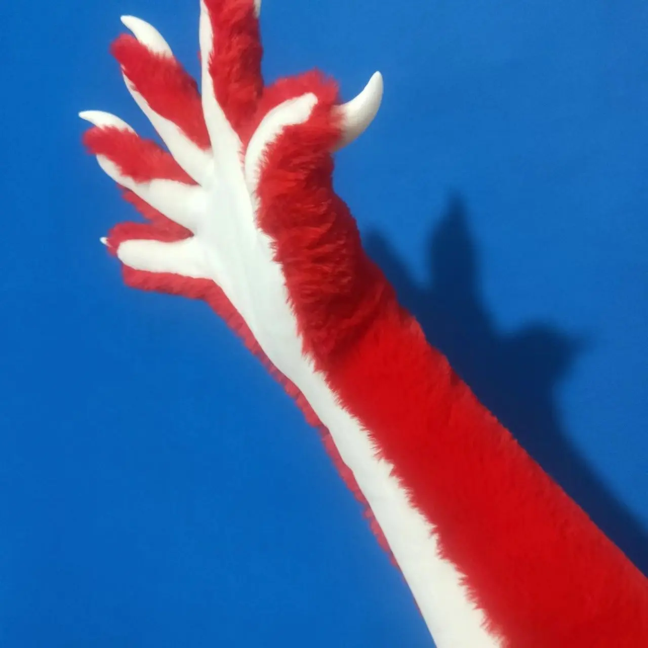 furry colorful furry kig claw gloves cat girl - Image 7