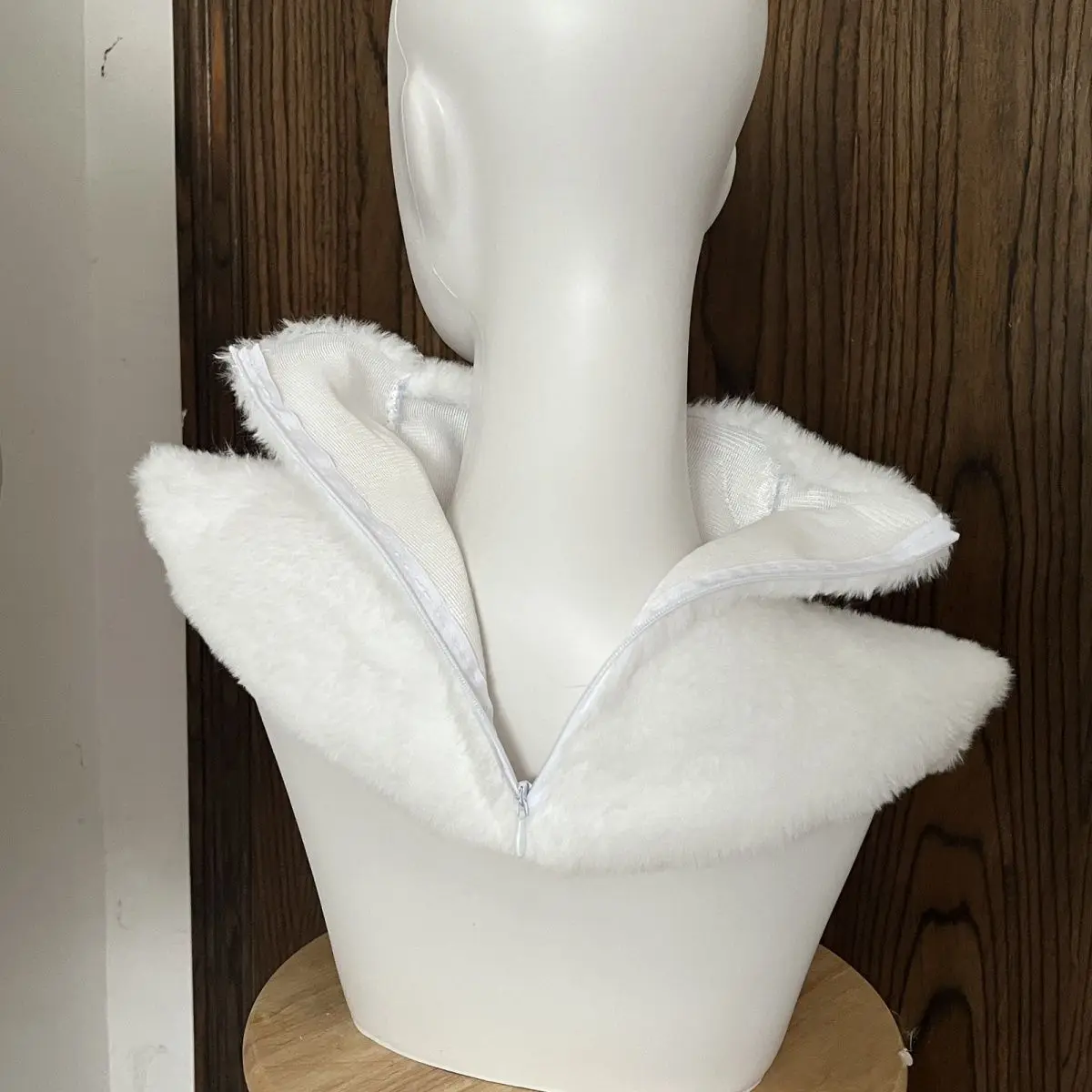 Furry neck fur kig series furry collar cute pink plush - Image 6