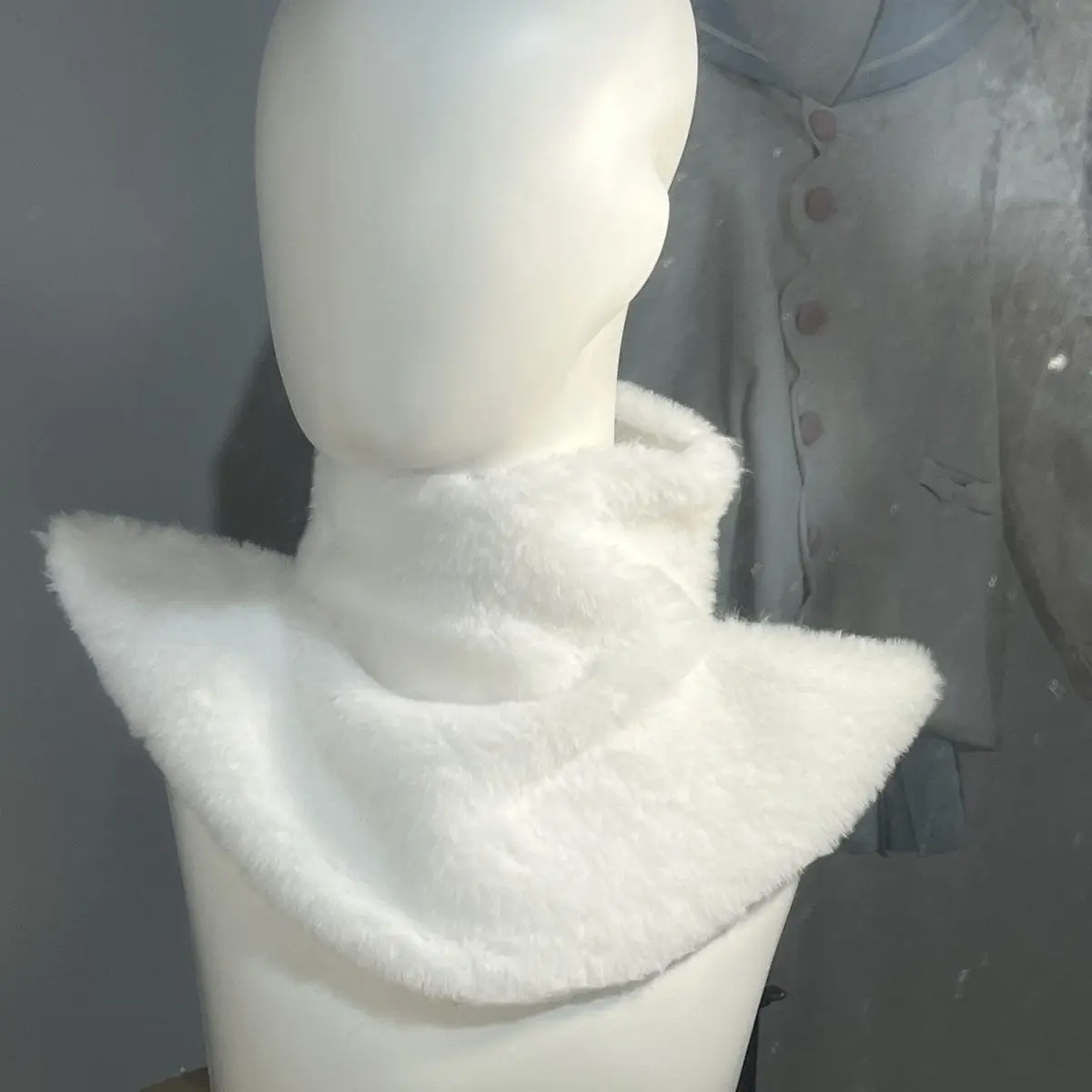 Furry neck fur kig series furry collar cute pink plush - Image 8