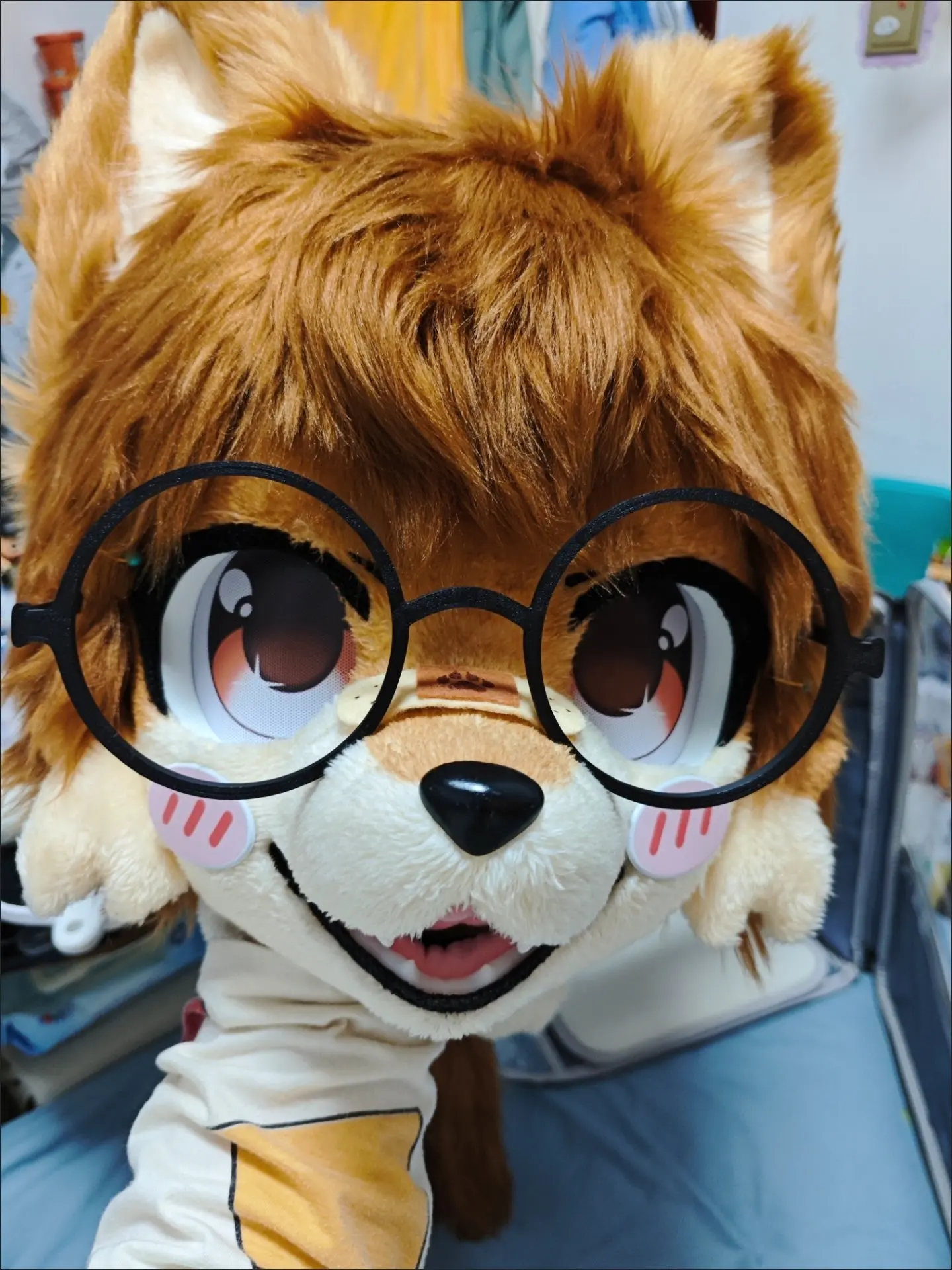 Animal head half-frame glasses - Image 3