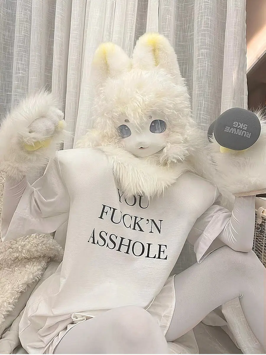 Fursuit base layer jumpsuit spandex turtleneck solid color kig series - Image 4