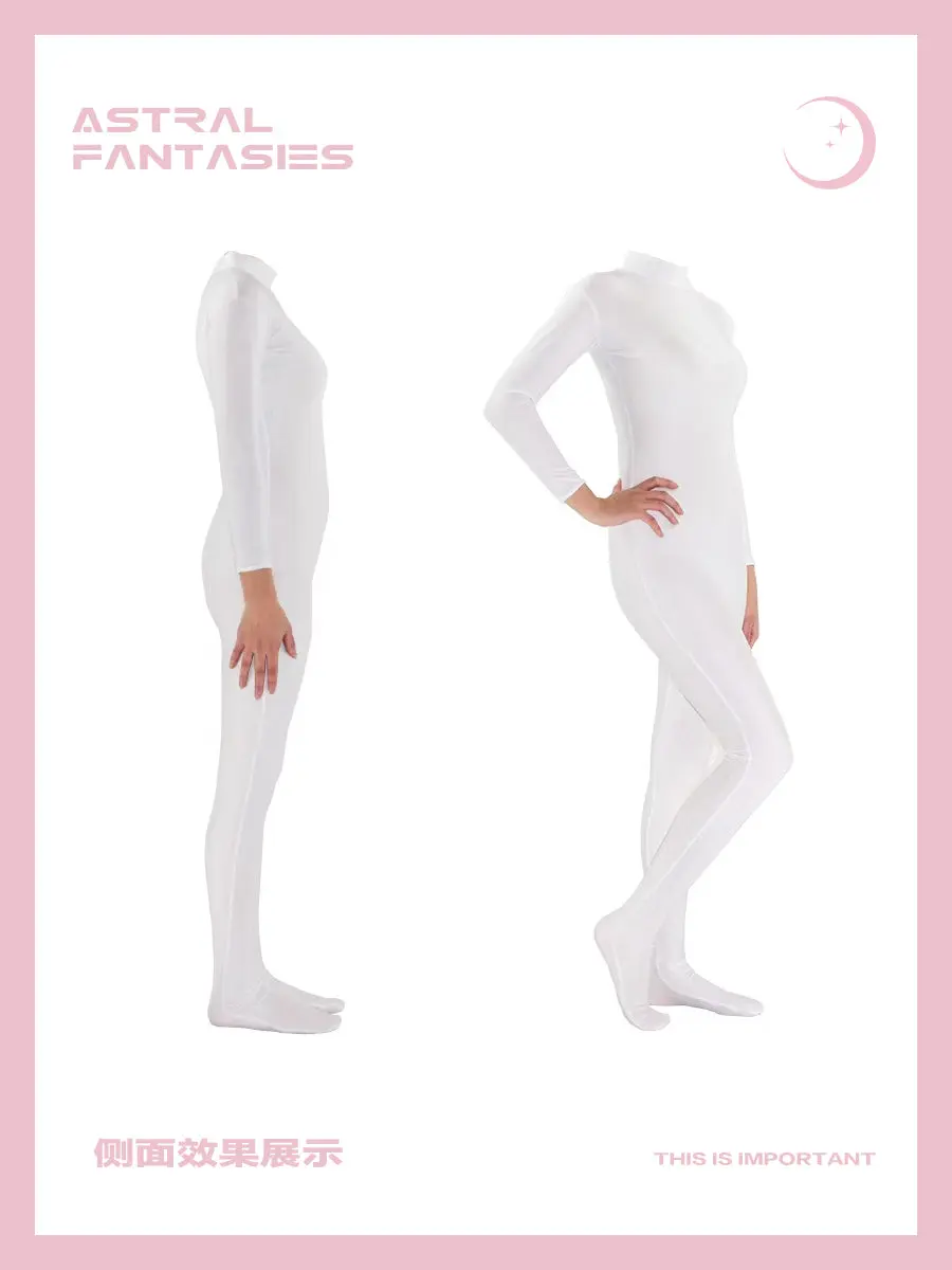 Fursuit base layer jumpsuit spandex turtleneck solid color kig series - Image 7