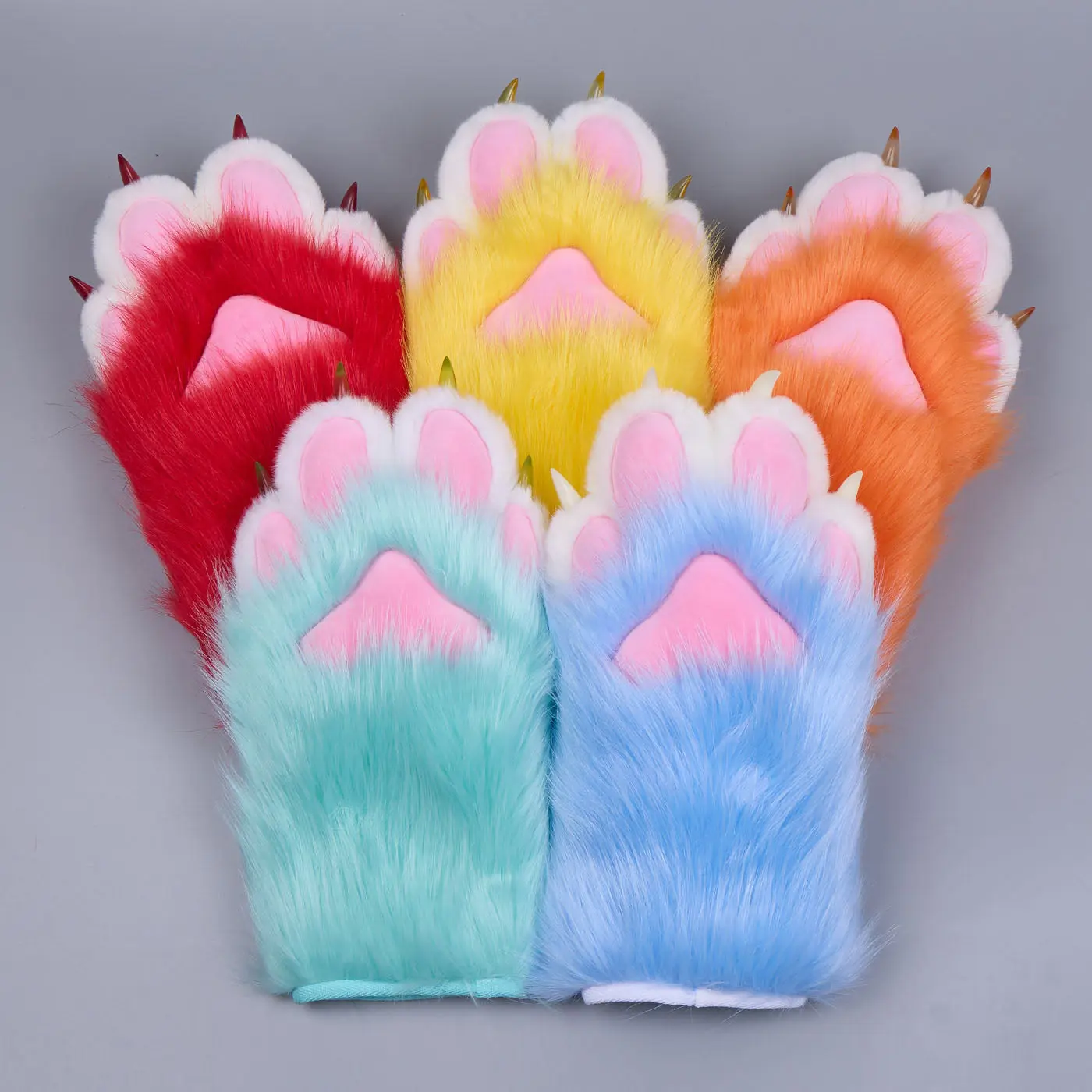 Hand-made 22-color 4-finger claw fursuit claws - Image 3