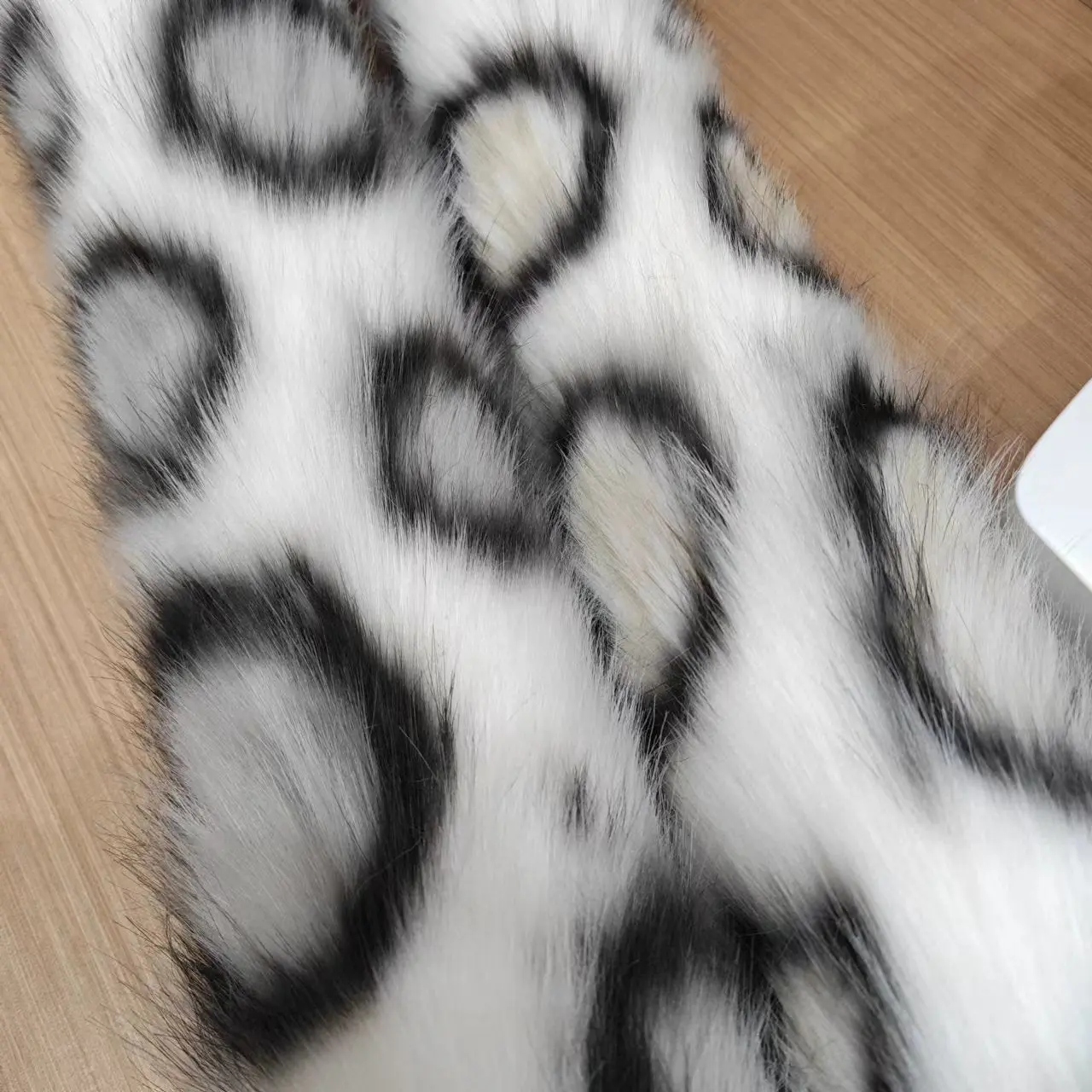 Handmade animal ear simulation original snow leopard ear and tail set - Image 6