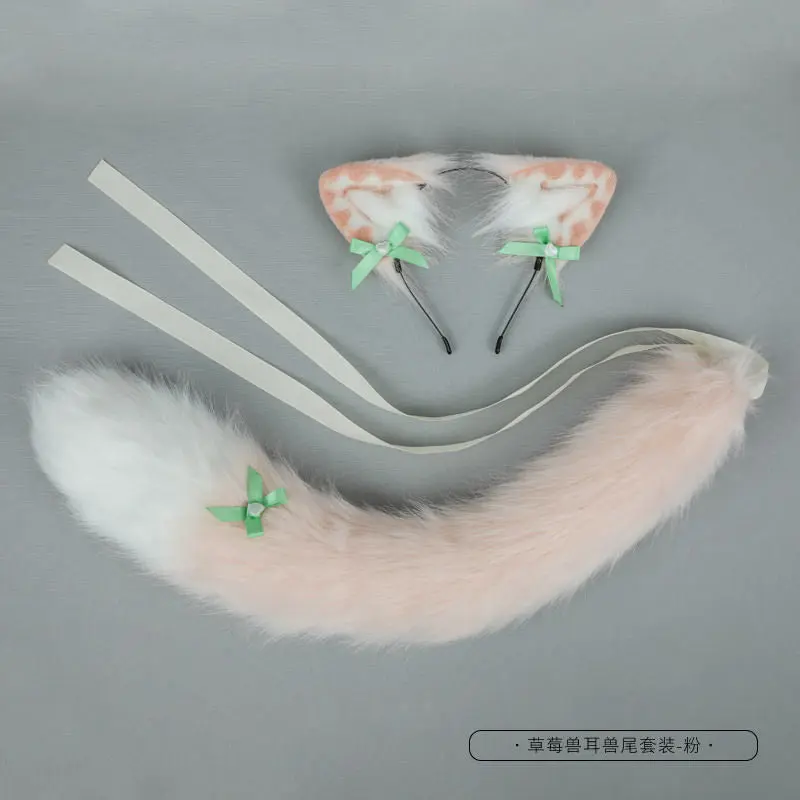 Handmade cosplay cat ears and tail - Image 8