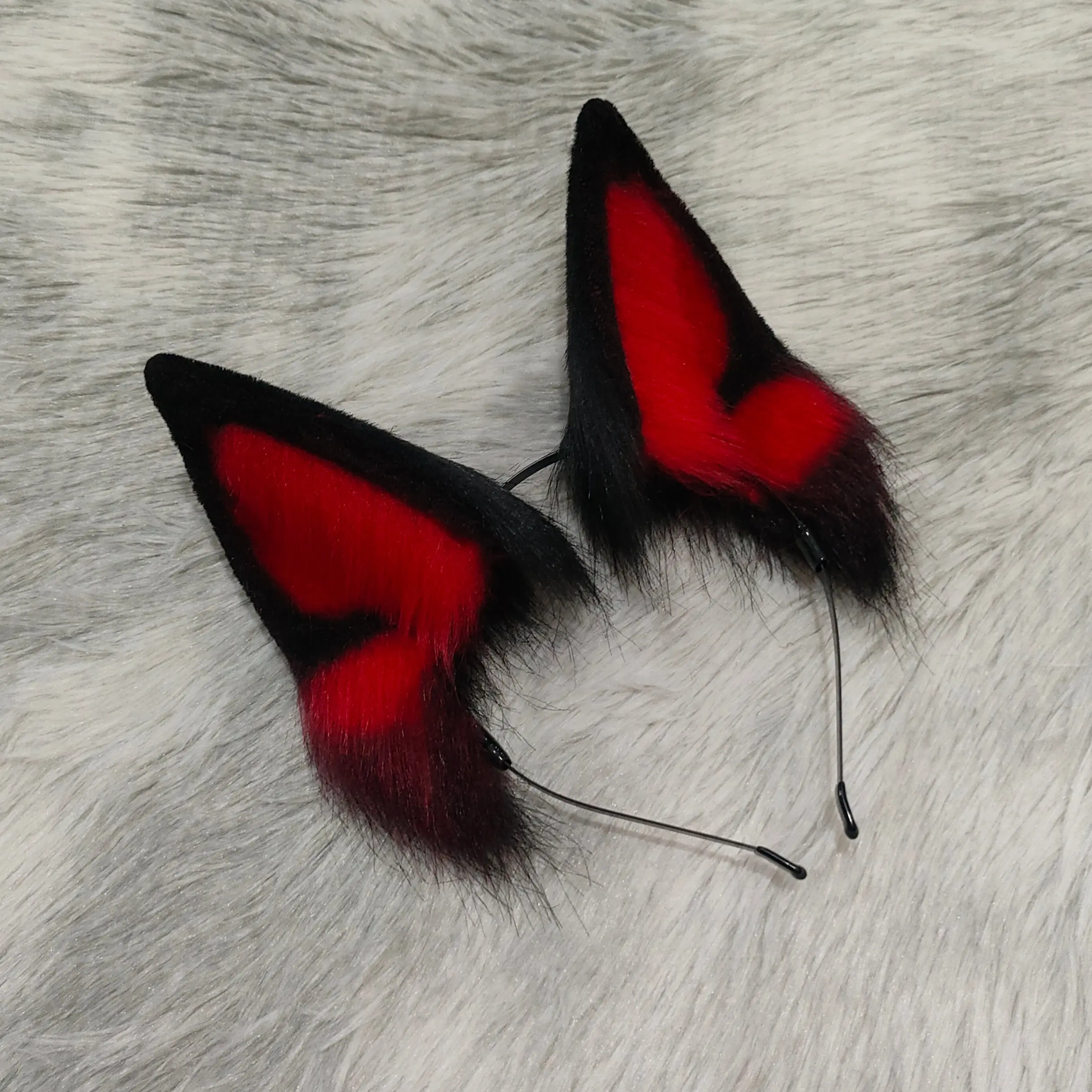 Handmade cosplay German Shepherd Hellhound ears and tail - Image 5