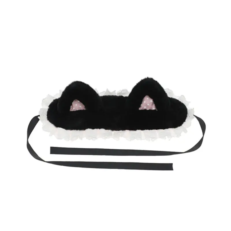 Handmade cute plush cat ears hair accessories, sweet Japanese style - Image 6