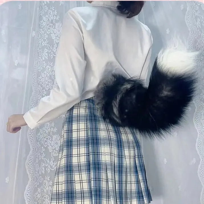Handmade electric tail, real plush movable tail COS - Image 5