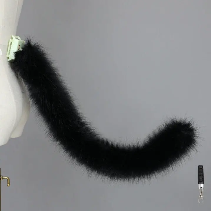 Handmade plush electric movable cat tail cos simulation - Image 6