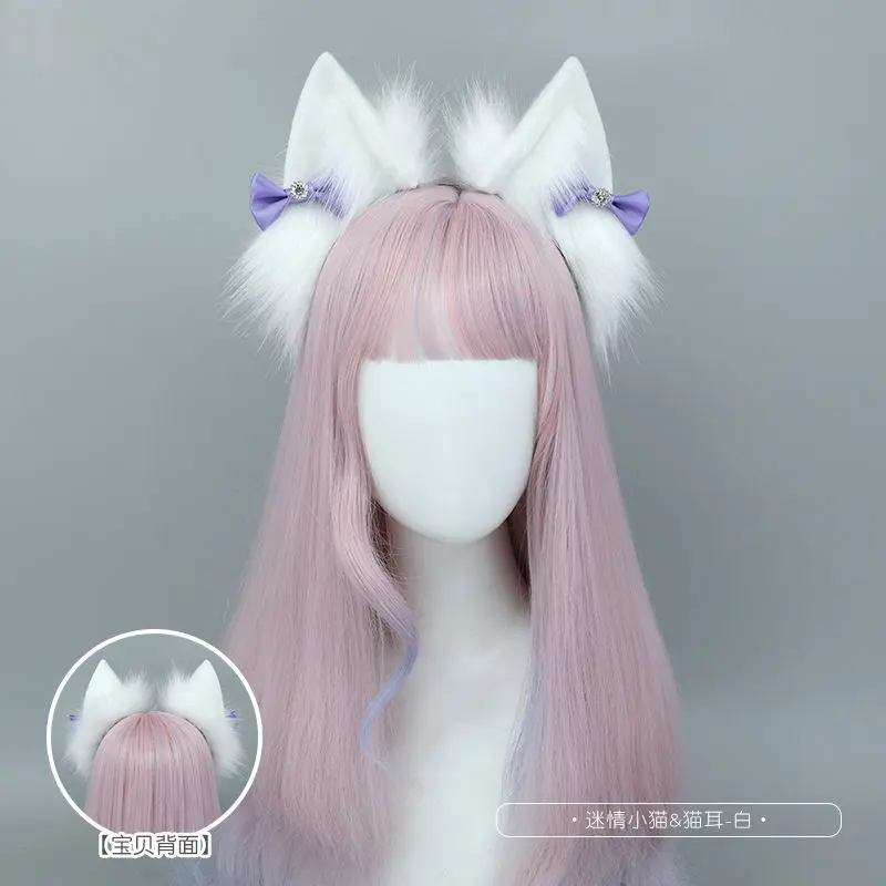 Kitten cat ears headband cat tail suit cosplay - Image 4