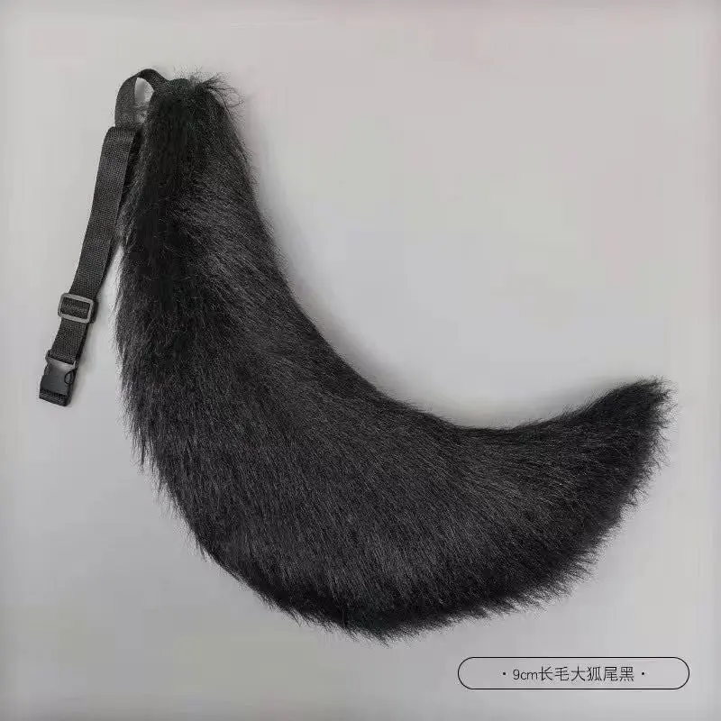 Long fur fox tail fursuit accessories - Image 4