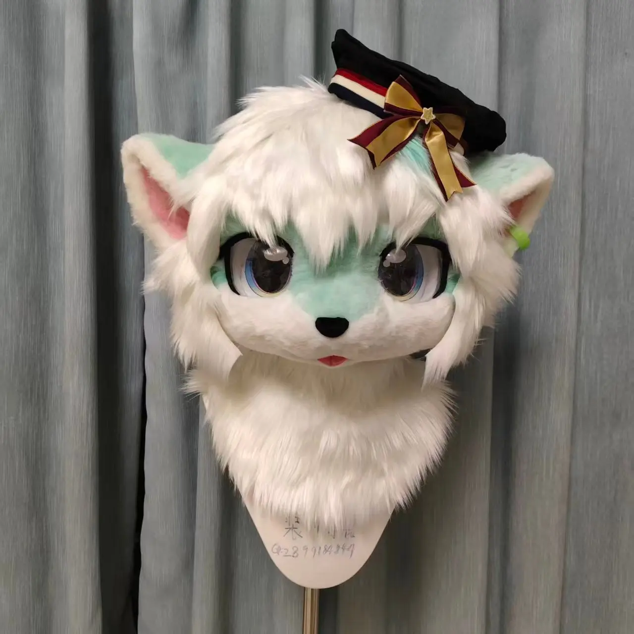 Necktie Puppy Kemono Head Fursuit - Image 4