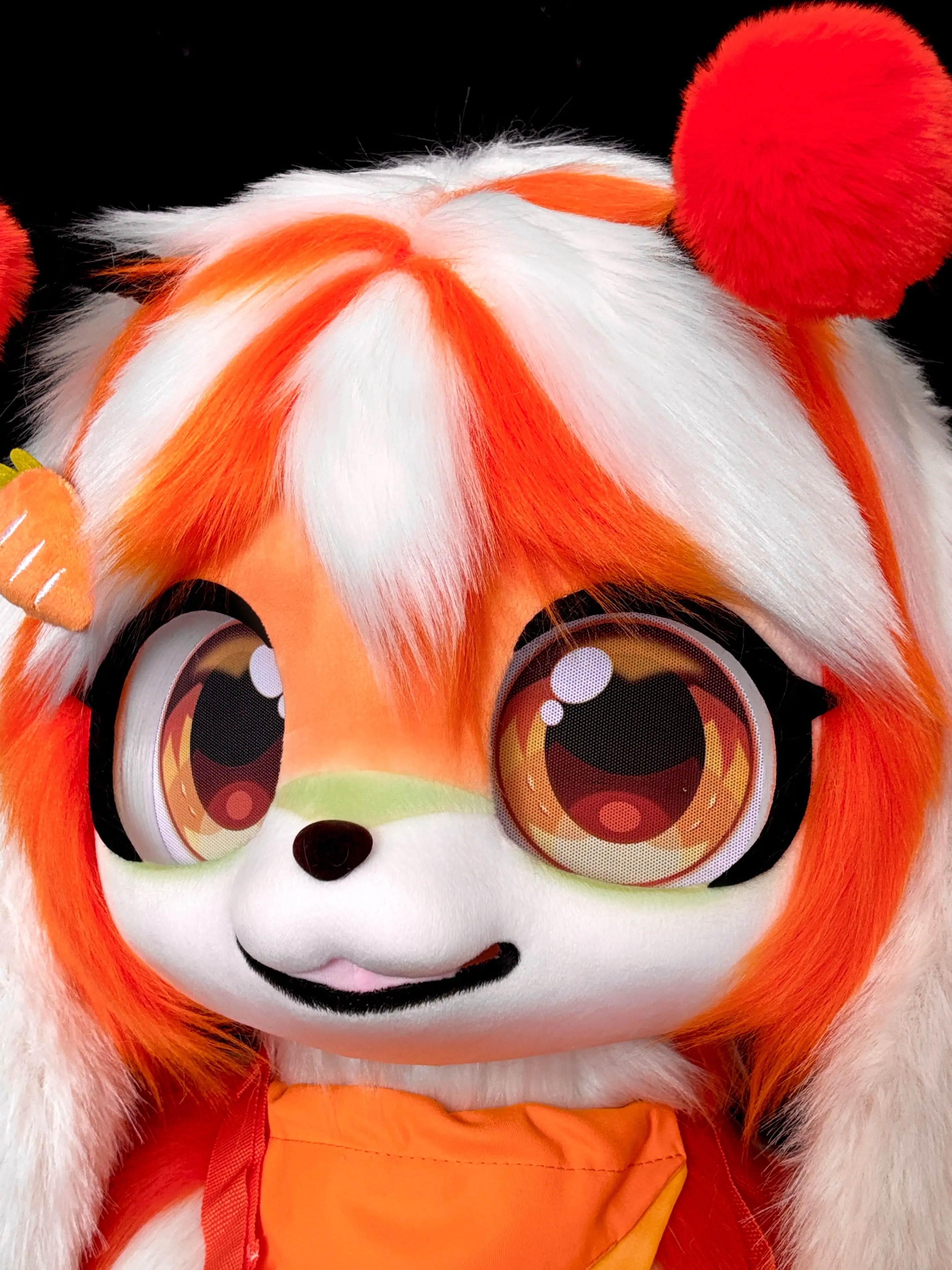 Orange Bunny Kemono Heas Fursuits (Gift Handpaws+Tail) - Image 3