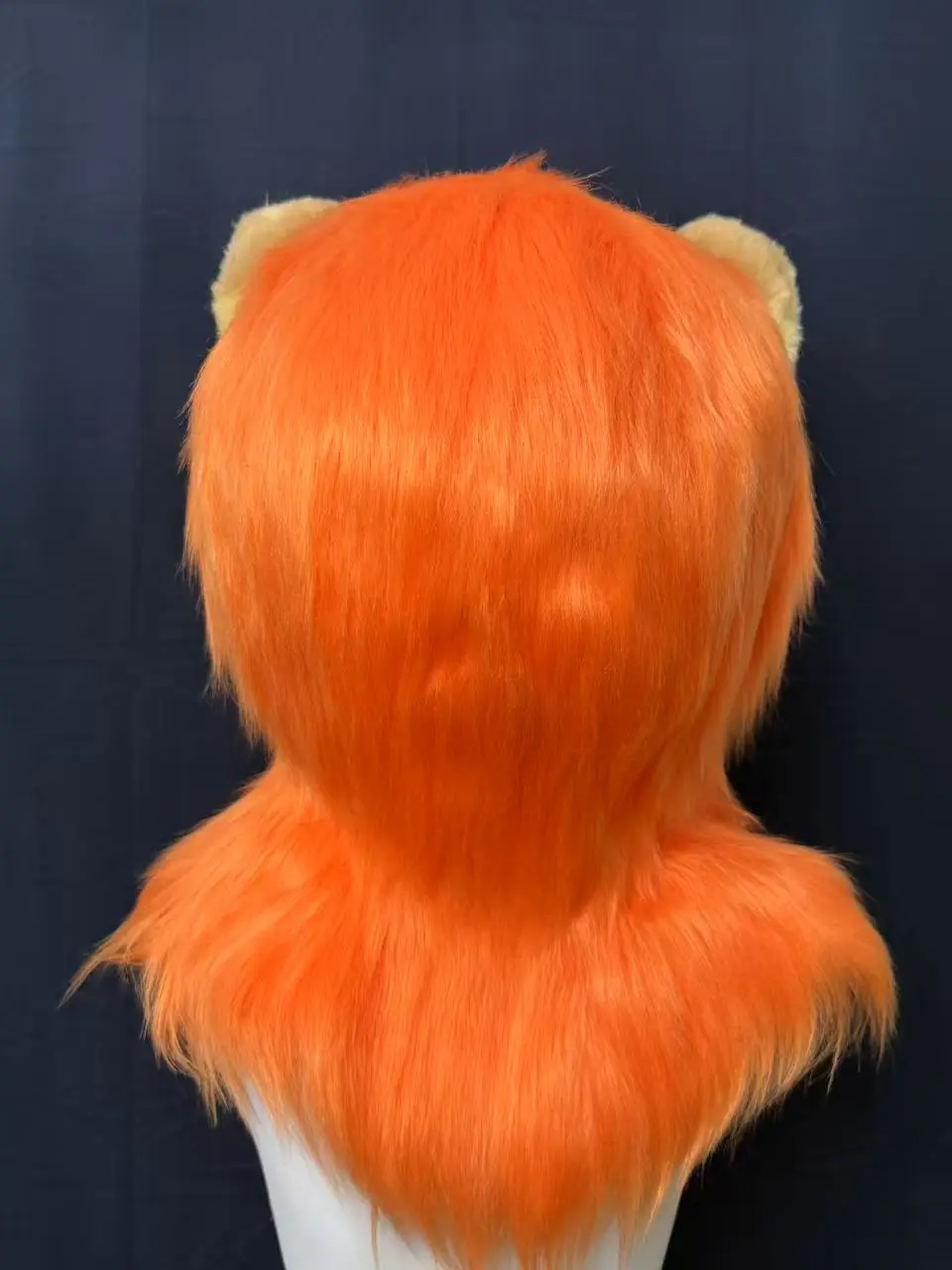 Orange Lion Toony Head Fursuit - Image 4