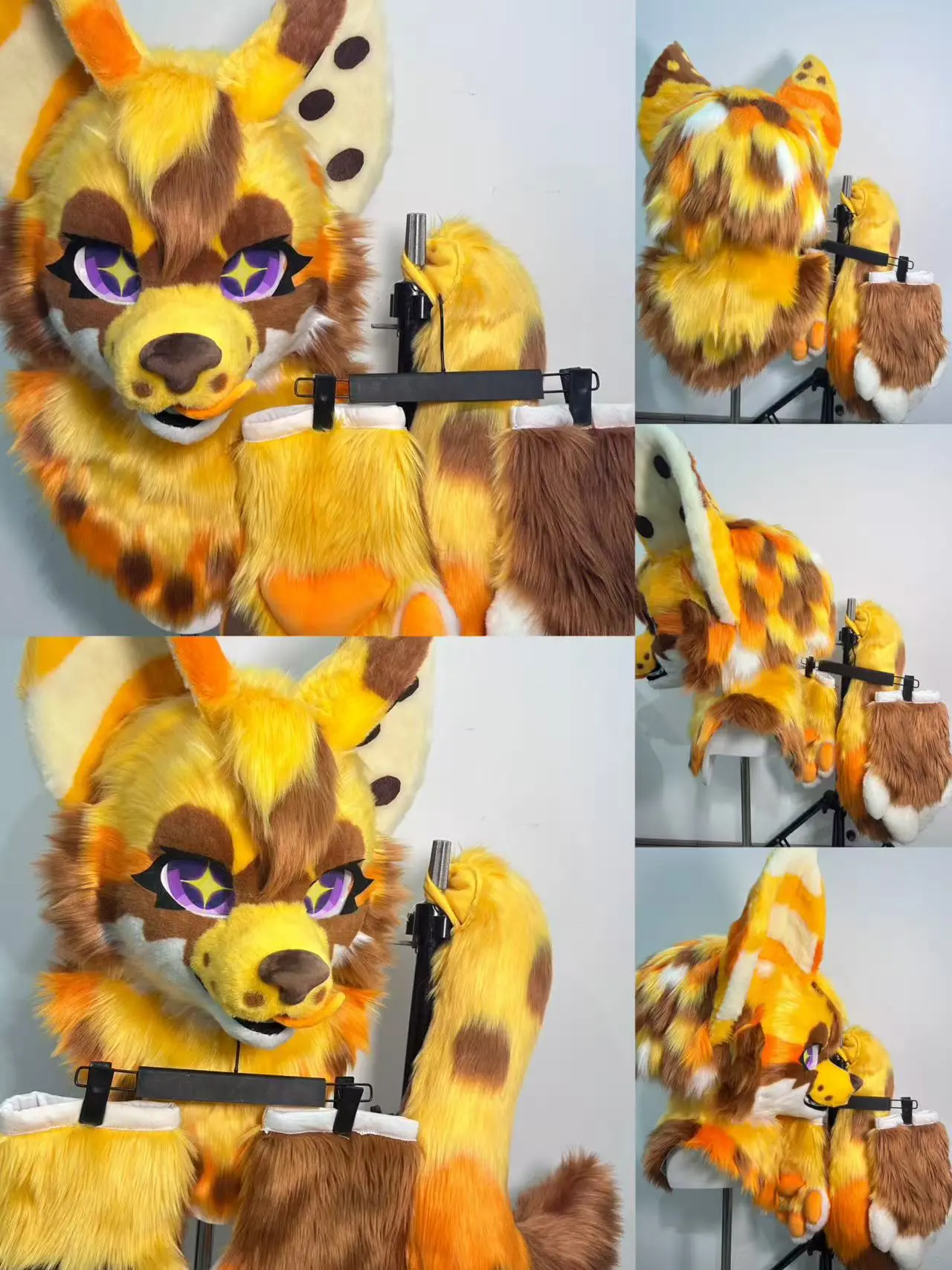 Pawpaw Wolf Toony Head Fursuit (Gift Handpaws+Tail) - Image 3