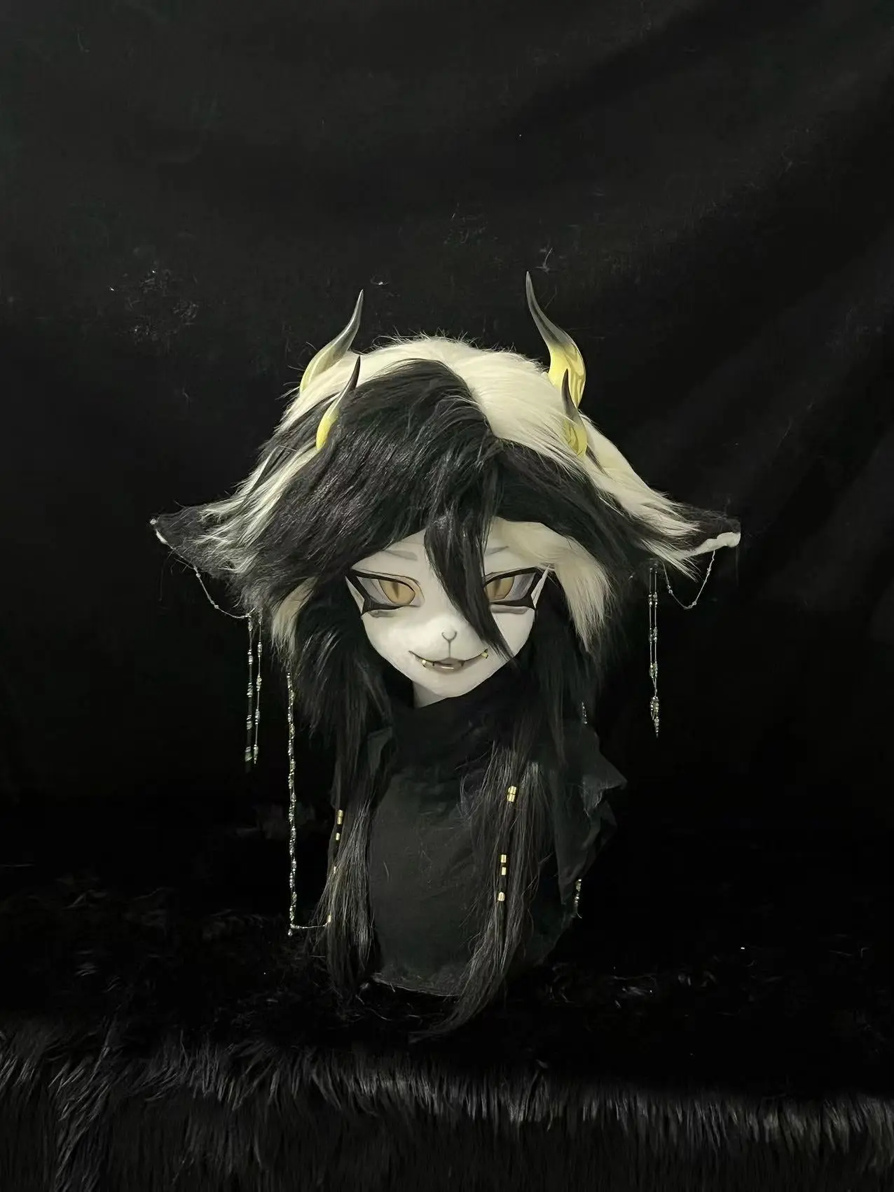 <Sale Collection> Fox Wolf Kitten Kig Head Fursuit (Gift Handpaws+Tail) - Image 3