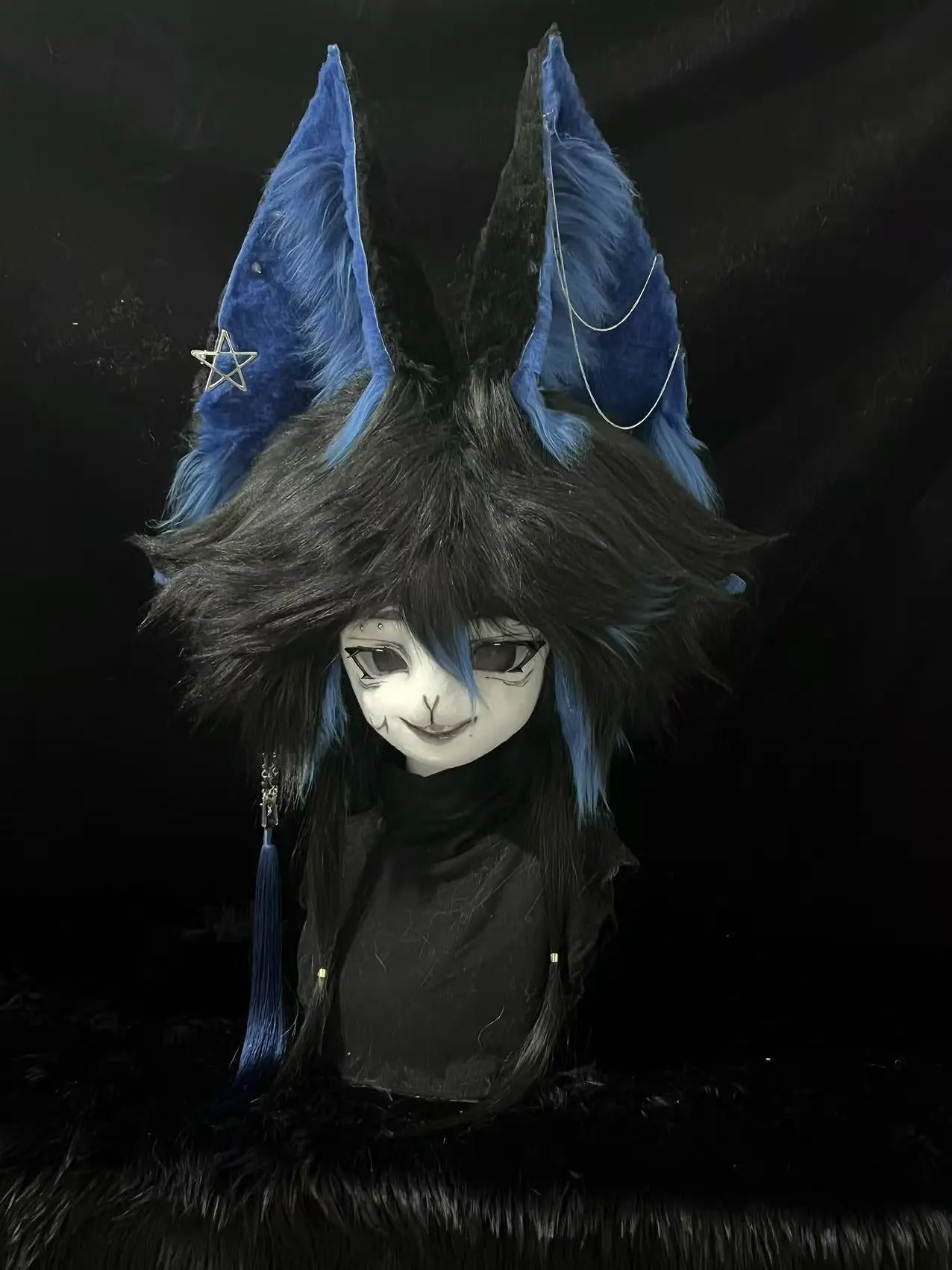 <Sale Collection> Fox Wolf Kitten Kig Head Fursuit (Gift Handpaws+Tail) - Image 7