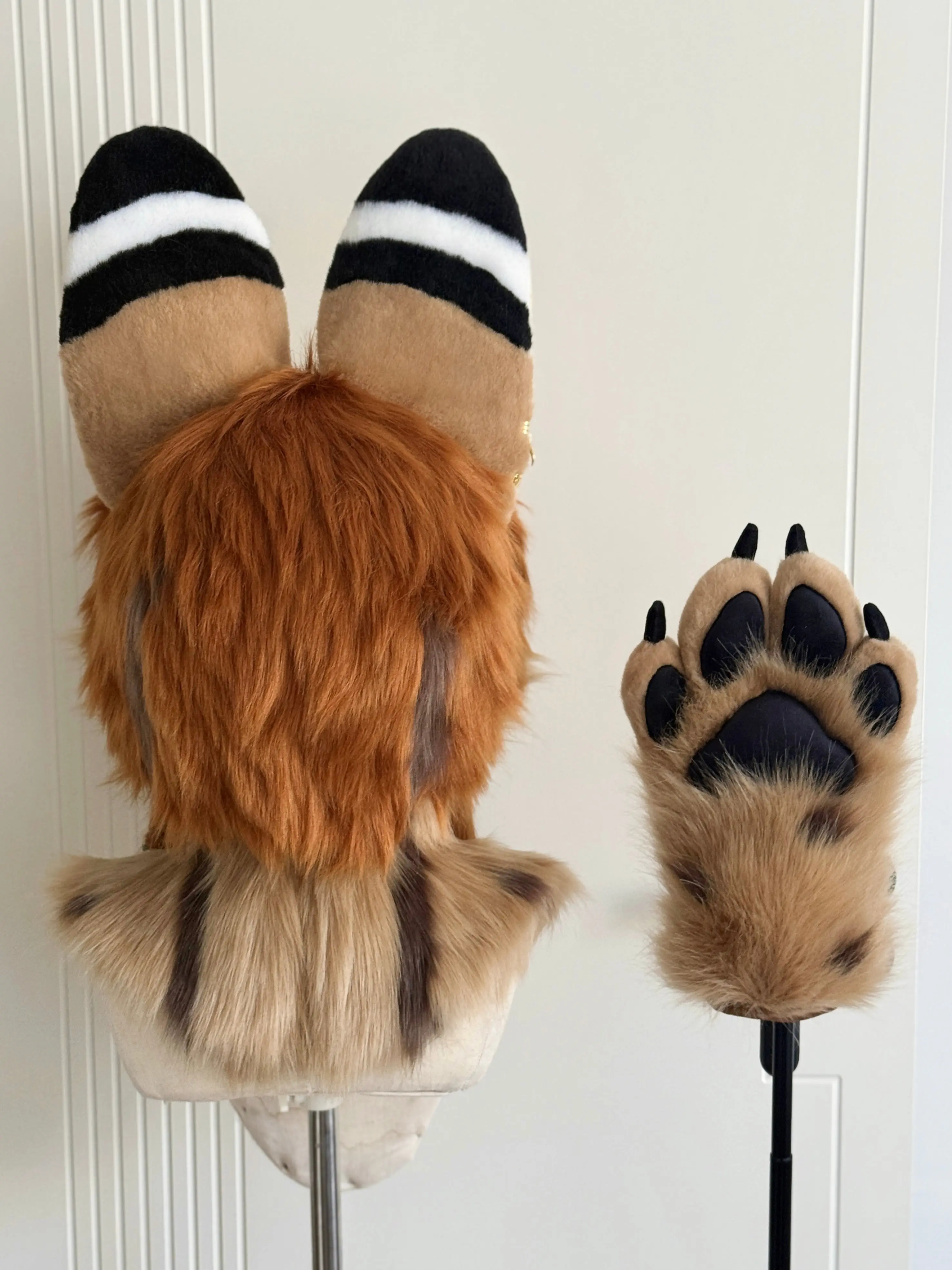 Serval Kemono Head Fursuit (Gift Handpaws) - Image 4