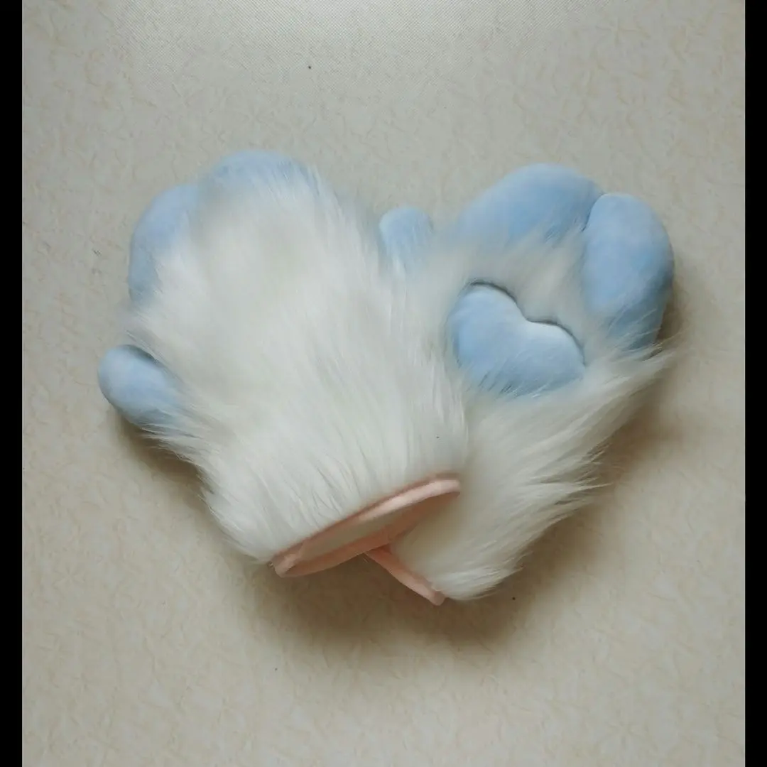 Sheep claw Japanese style close-fitting furry animal suit lamb claw - Image 4