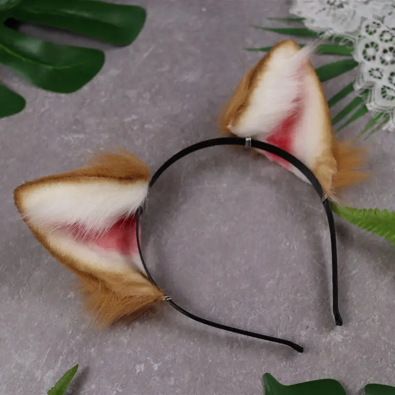 【Shiba Inu】Red Shiba Inu ear headband can be bent - Image 4