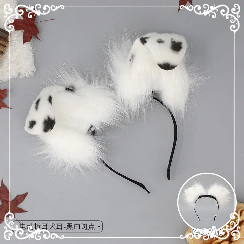 Simulated animal ears electric movable cat ears wolf fox ear headband rechargeable - Image 6