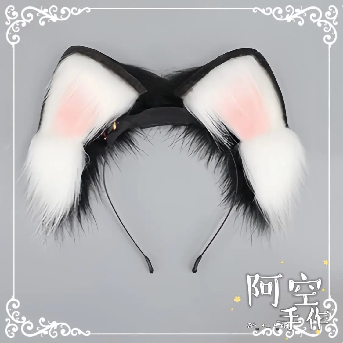 Simulated animal ears electric movable cat ears wolf fox ear headband rechargeable - Image 4