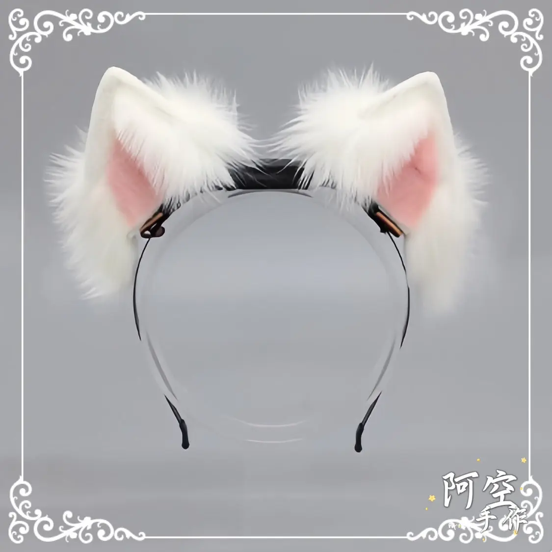 Simulated animal ears electric movable cat ears wolf fox ear headband rechargeable - Image 7