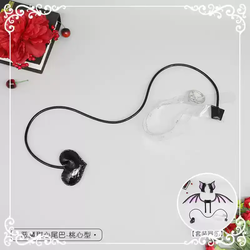 Simulation animal ears animal tail devil bat animal ears - Image 10