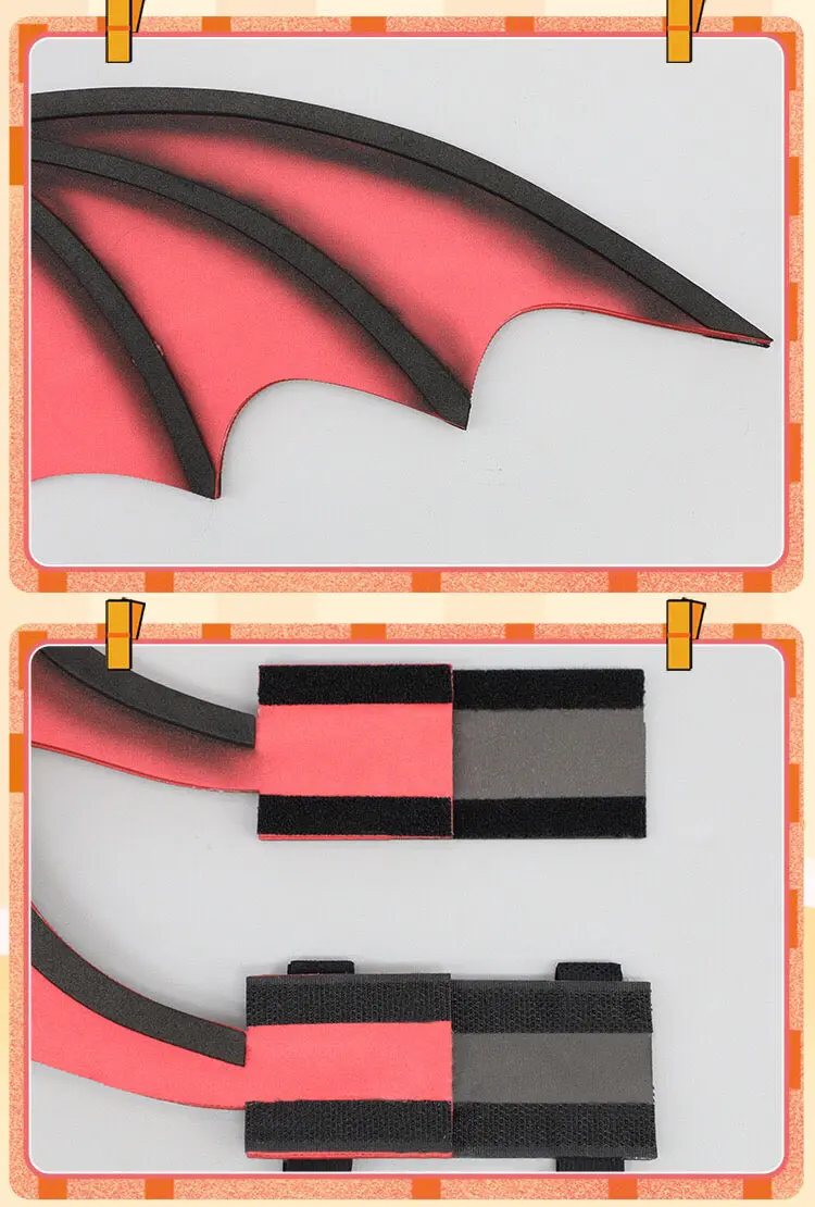 Simulation animal ears animal tail devil bat animal ears - Image 12