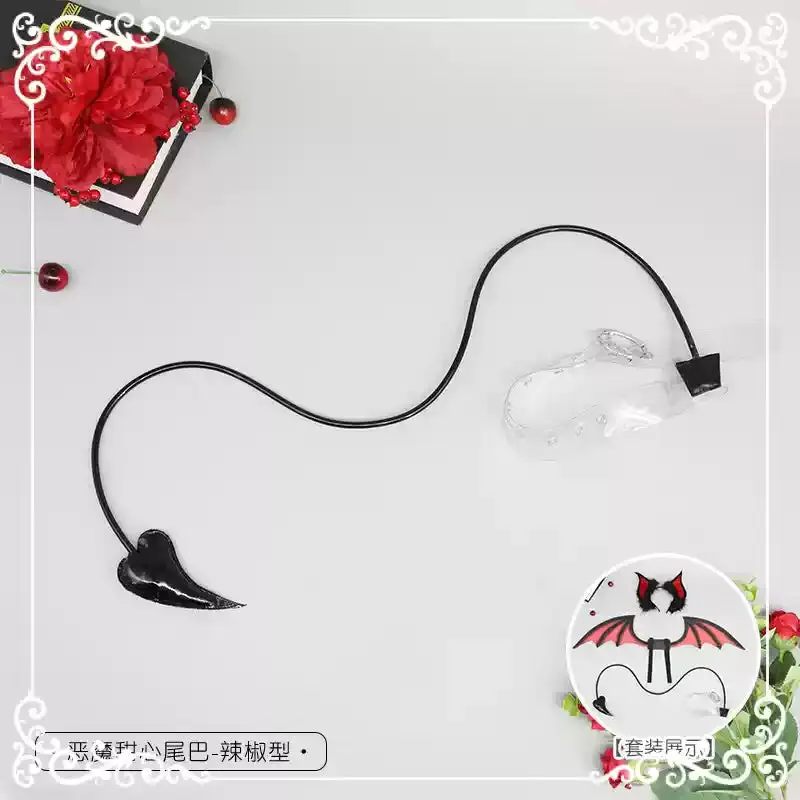 Simulation animal ears animal tail devil bat animal ears - Image 3