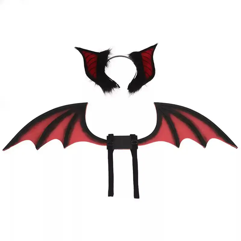 Simulation animal ears animal tail devil bat animal ears - Image 7