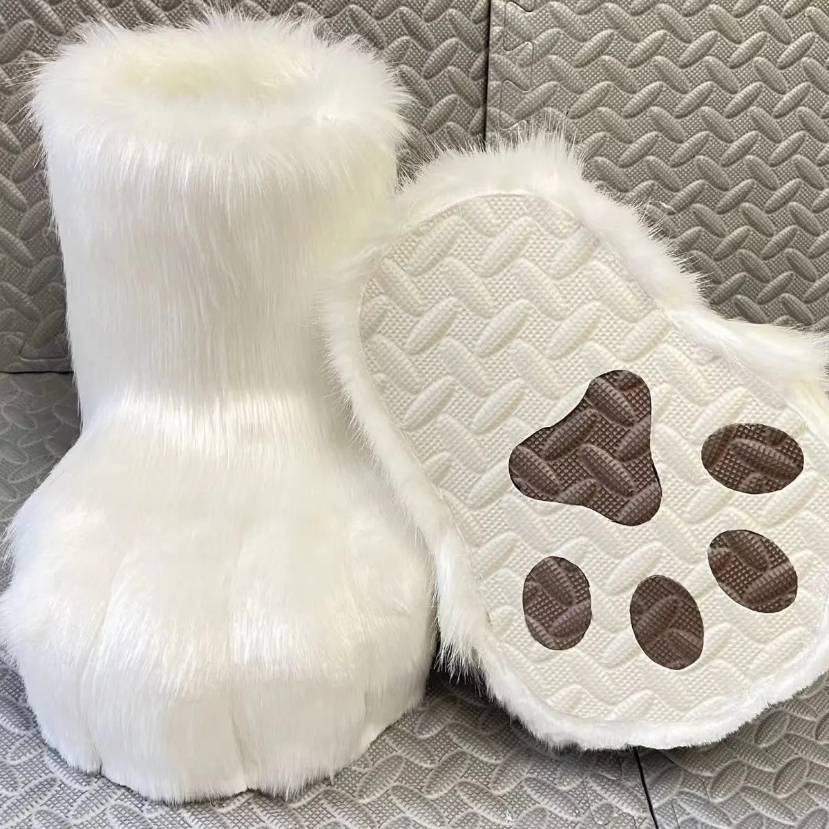 solid color shoes fursuit fursuit paws - Image 4